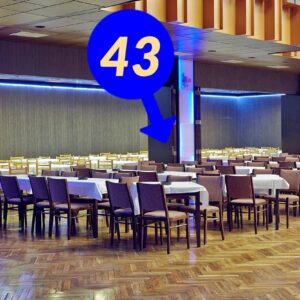 43 - Místo u stolu č.43
